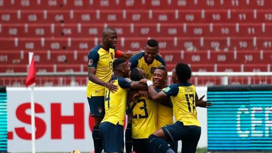 Ecuador goleó 6-1 a Colombia